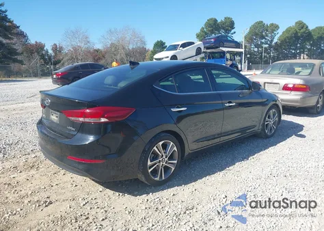 2017 Hyundai Elantra Limited из США, поврежденный, VIN 5NPD84LF2HH075315